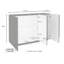 Longford 121 Cn Wide Sideboard-375675814