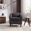 Fauteuil demi-tonneau de salon avec coussins et coussins épais-1627169783