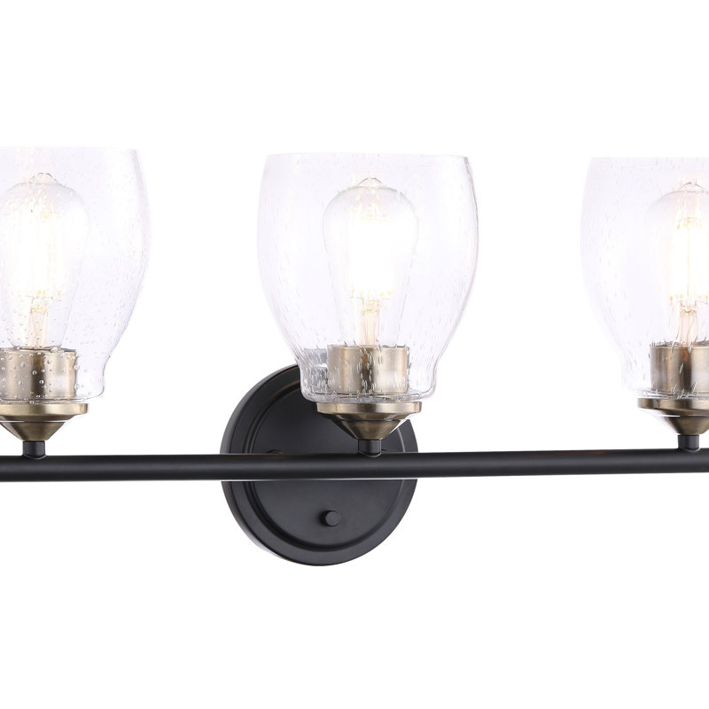 Plafonnier 3 lumières Blodwyn, Noir