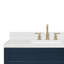 Hamlet 42.25'' Bathroom Vanity with Carrara Quartz Top-94003708