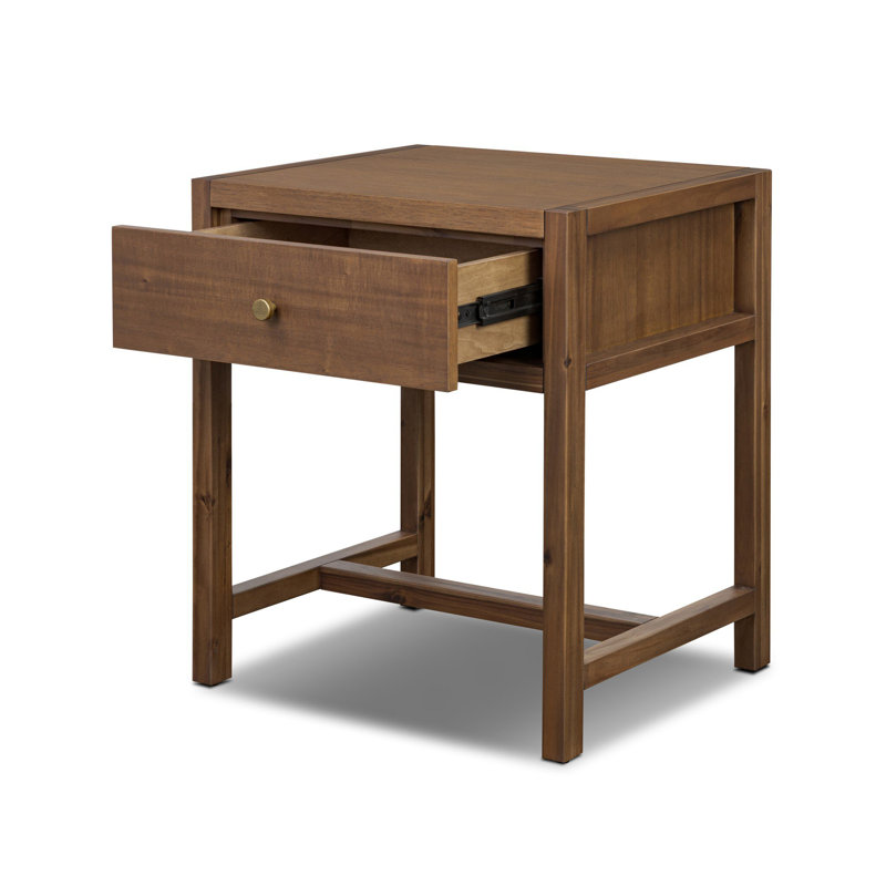 Sullivan Small Nightstand-Saddle Tan, Saddle Tan
