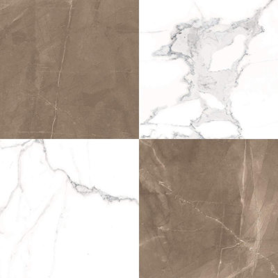 Carreau de porcelaine 12 po x 12 po Windsor