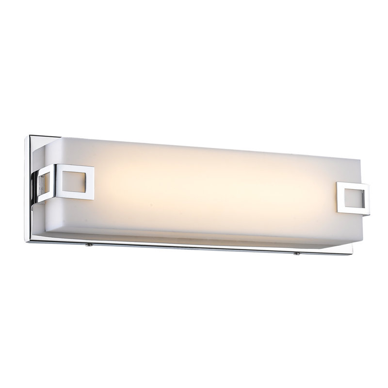 Johnston Dimmable LED Bath Bar, Chrome