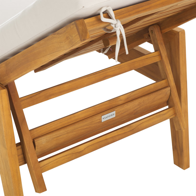 Caledonia Brazilian Teak Chaise Lounge