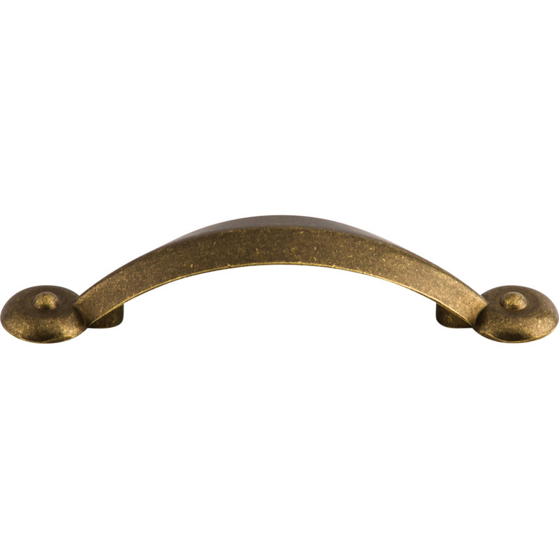Angle Bar pull, German Bronze, 3" Center to Center