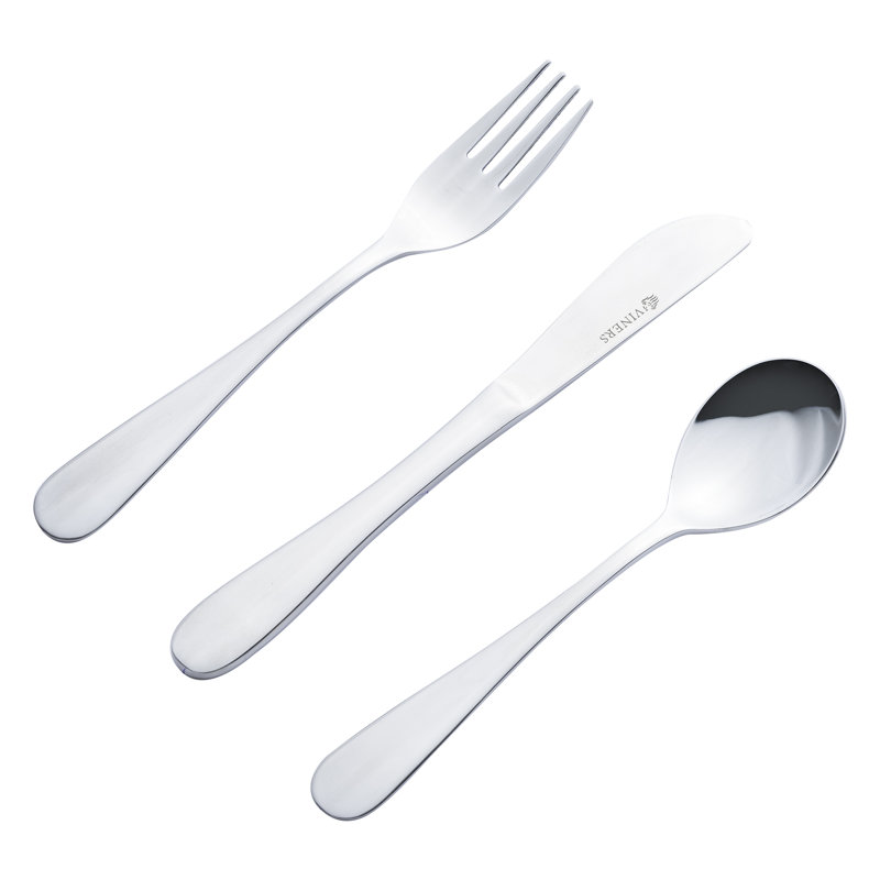 Viners Everyday 3 Piece Kids Cutlery Set, Service for 1