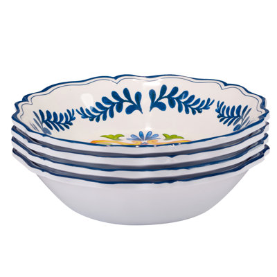Sea Life Melamine 3-Piece Hostess Serving Set – Coastal Ocean-Themed Chip & Dip Bowl, 3-Section Relish Tray, And Rectangular Platter