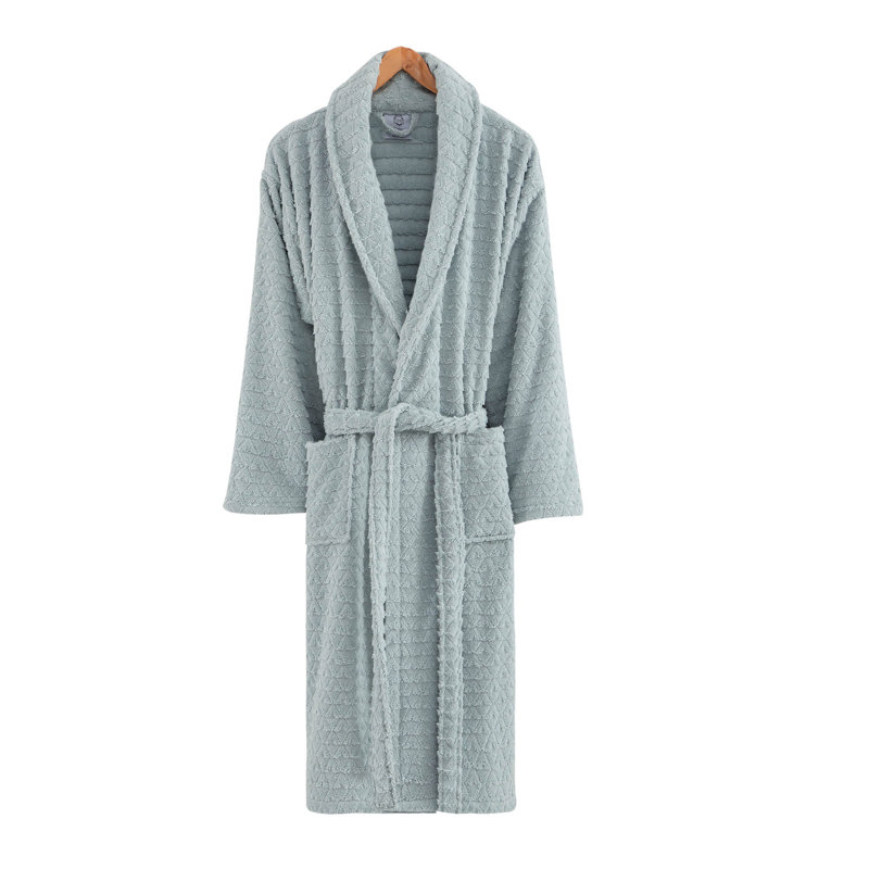 Peignoir 100% coton éponge, TG, Menthe