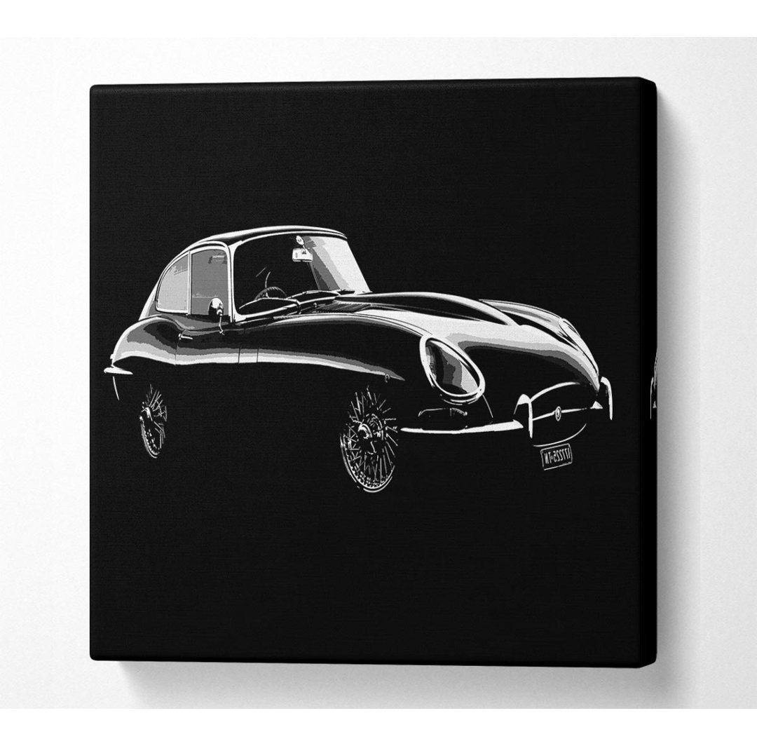 Adkinson E-Type Jaguar - Kunstdrucke auf Leinwand