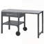 Chariot de cuisine pliable pour l'extérieur avec station de préparation, chariot de barbecue portatif et grand espace de rangement pour la cour et le patio-638212371