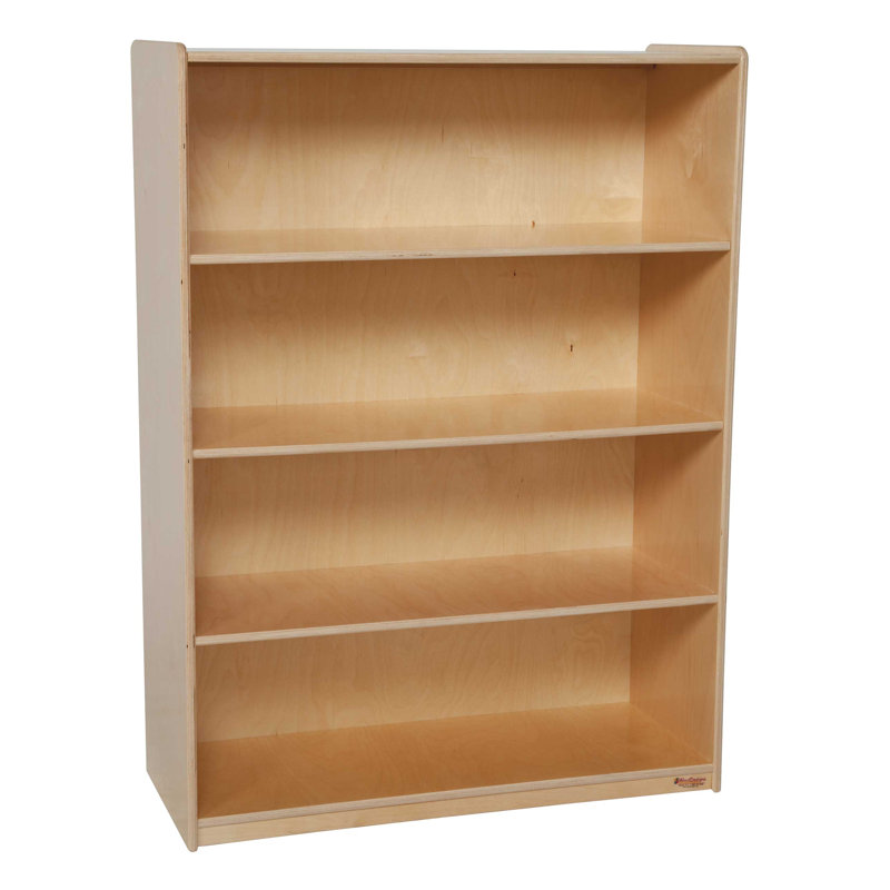 Natural Environments Multi Purpose Shelving Unit, 48" H x 36" W x 15" D, Natural, Plywood