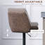Bigvai Adjustable Height Counter Stool with Metal Frame-1203936445