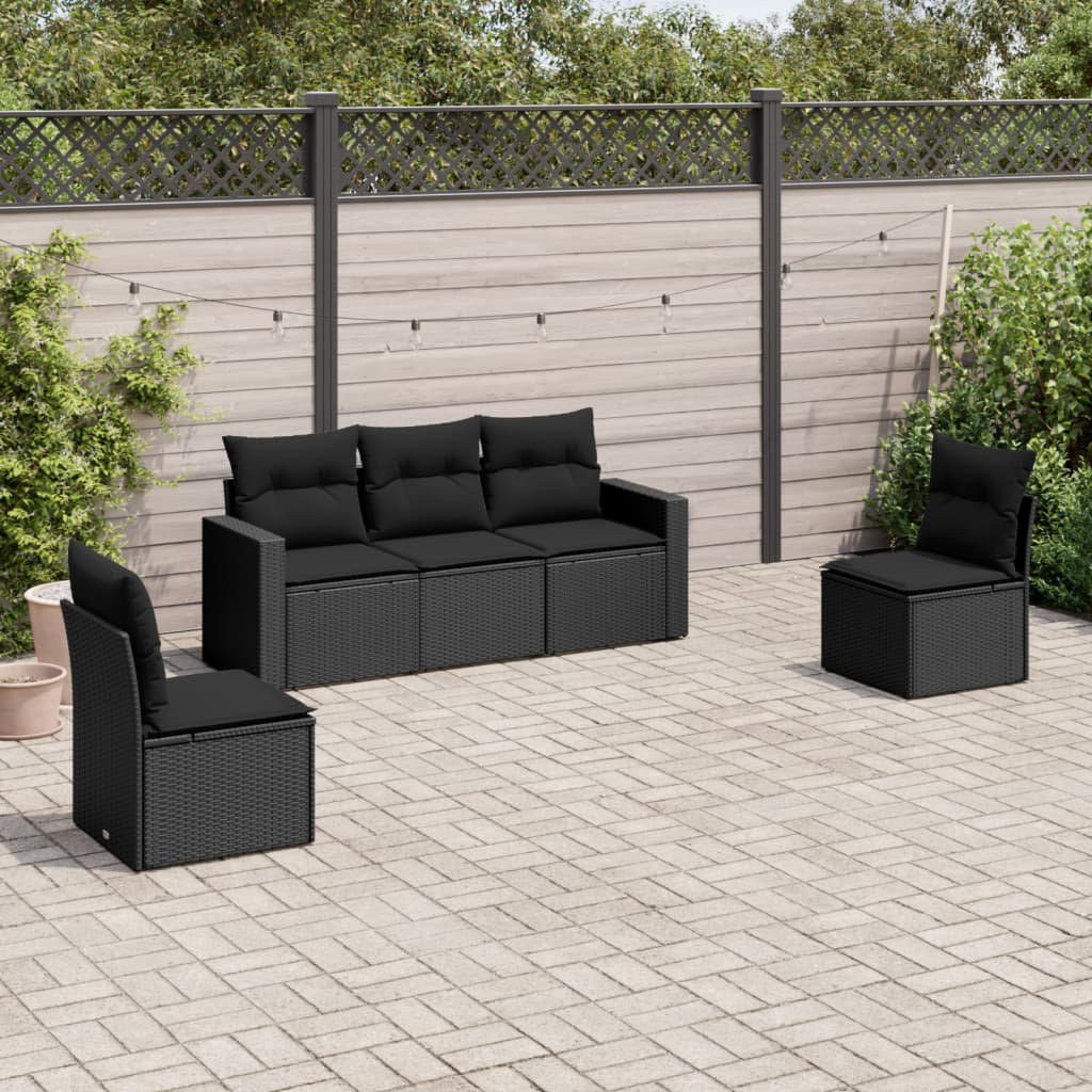 Gartensofa mit Kissen