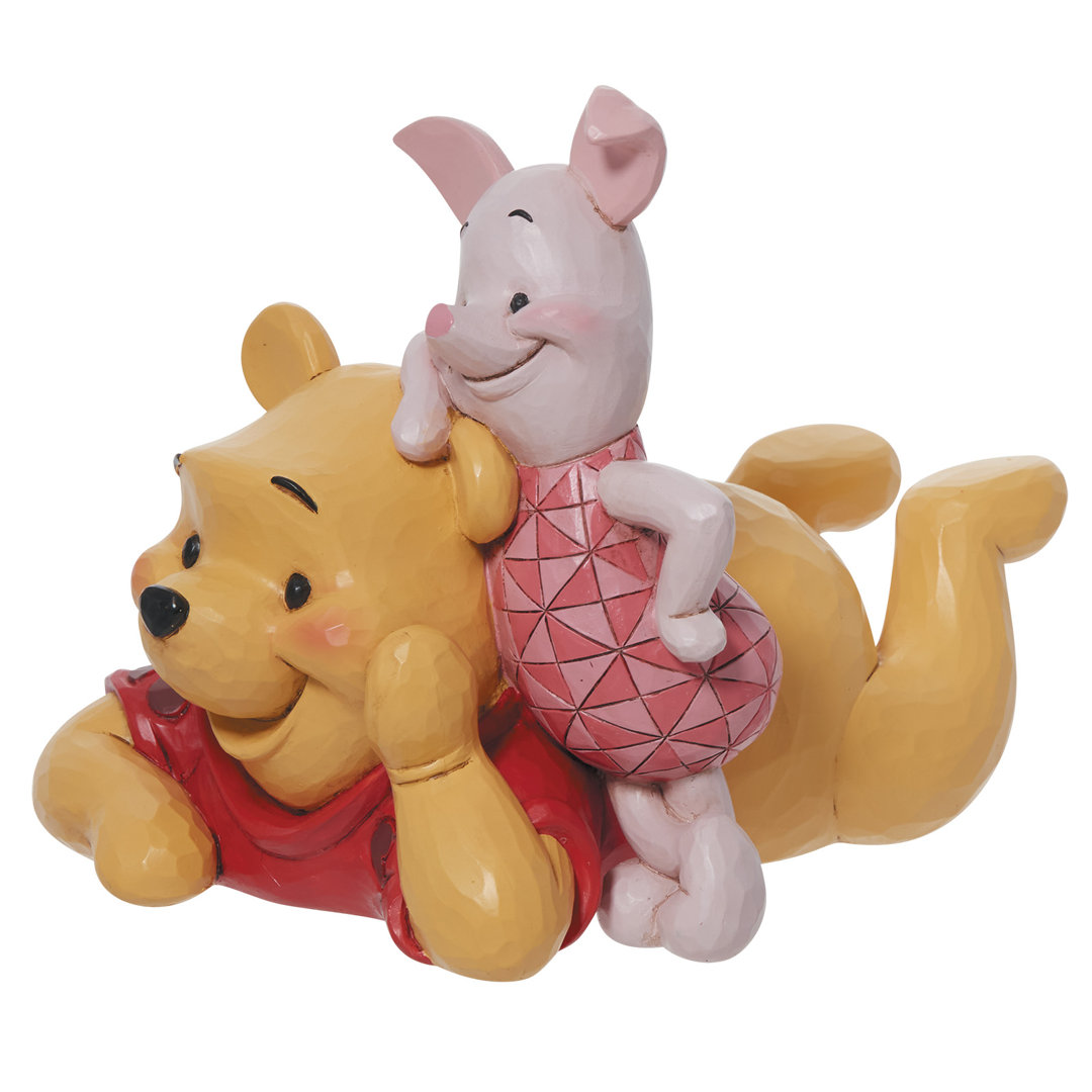 Jim Shore Disney Traditions Pooh & Piglet Forever Friends Figurine 5.3in H Jim Shore
