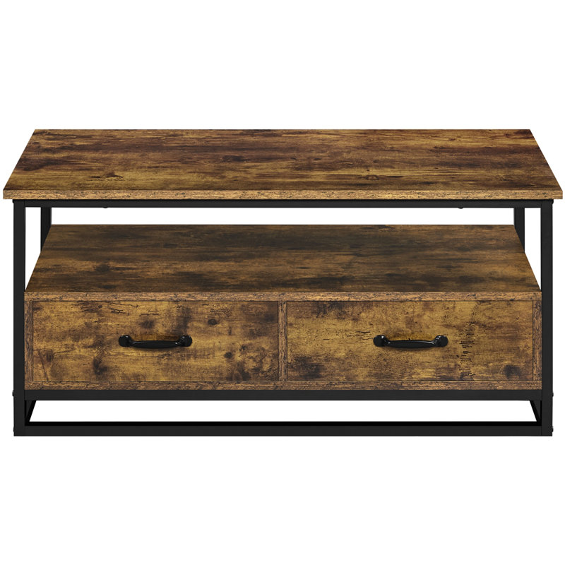 Frame Coffee Table with Storage