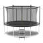 Trampoline 16 pi avec filet de sécurité