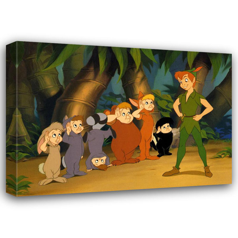 Peter Pan et les garçons perdus, H 17 po x l 24 po