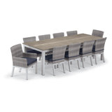 Travira Outdoor 11 - Piece Dining Set with Cushions