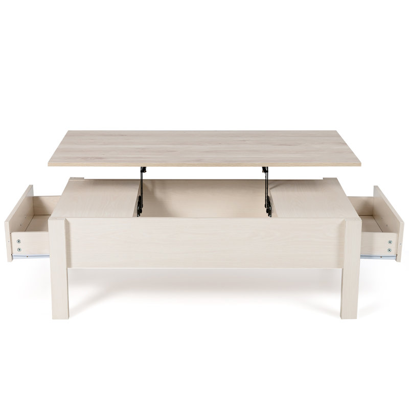 Table basse, Blanc