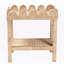 Table d'appoint Xylia Rattan and Acogany