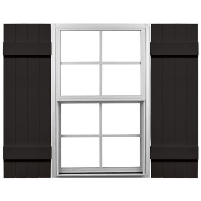 Mid-America 14'' Board & Batten Shutters