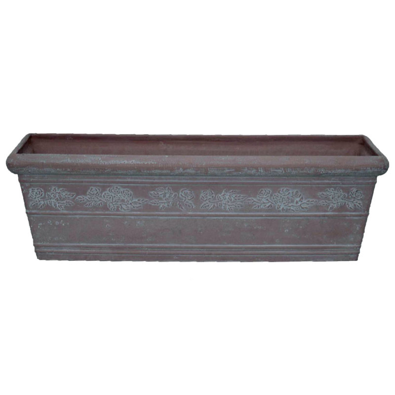 Jardinière en composite PSW, Charbon foncé