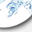 « world map water splash », impression-35124474-35124476