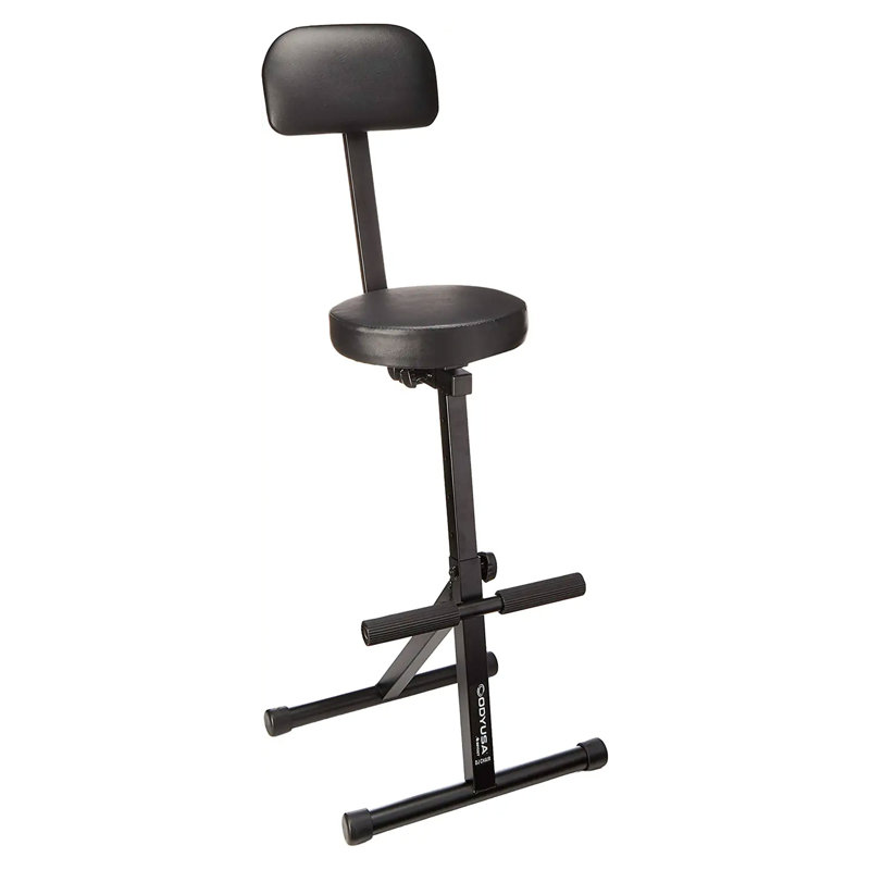 Backed Adjustable Height Active Stool