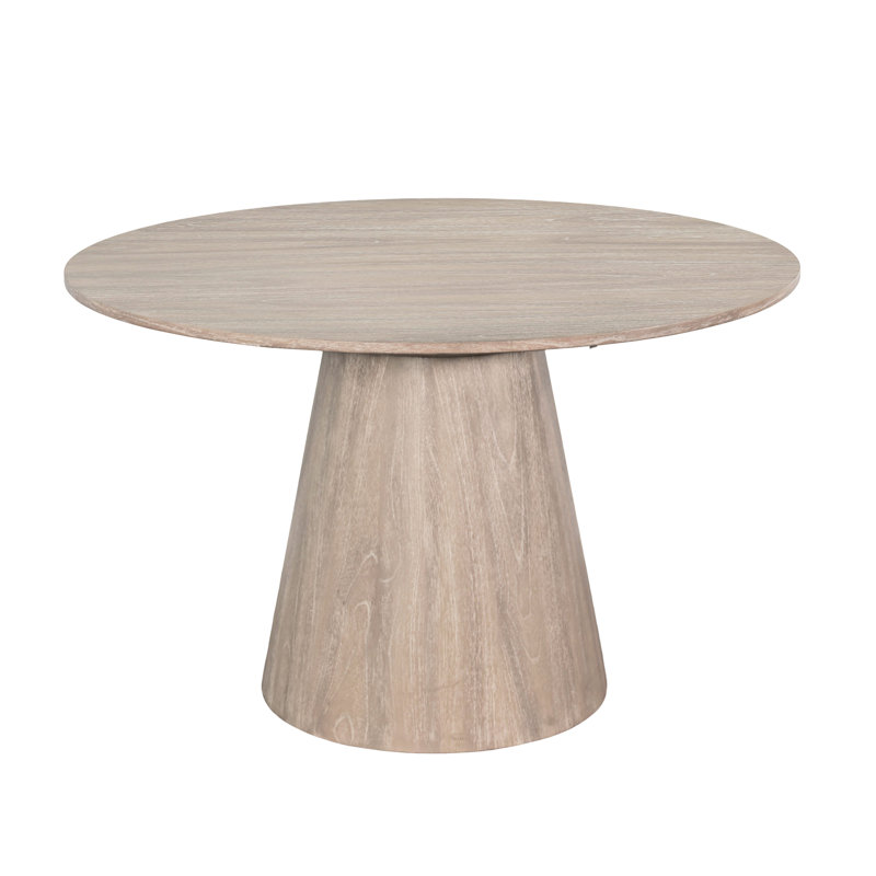Latitude Run® Wheat Round Dining Table