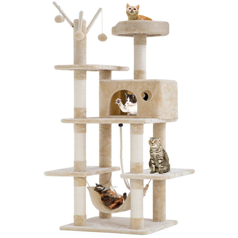 Arbre à chat 56 "Fulcher, Beige