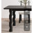 French-style retro rectangular solid wood dining table-110651889