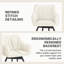 46.5cm H Polyester Upholstered Armchair-293849315