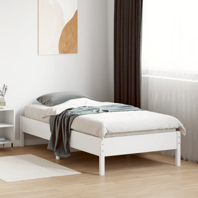 Odeline Solid Pine Wood Bed Frame