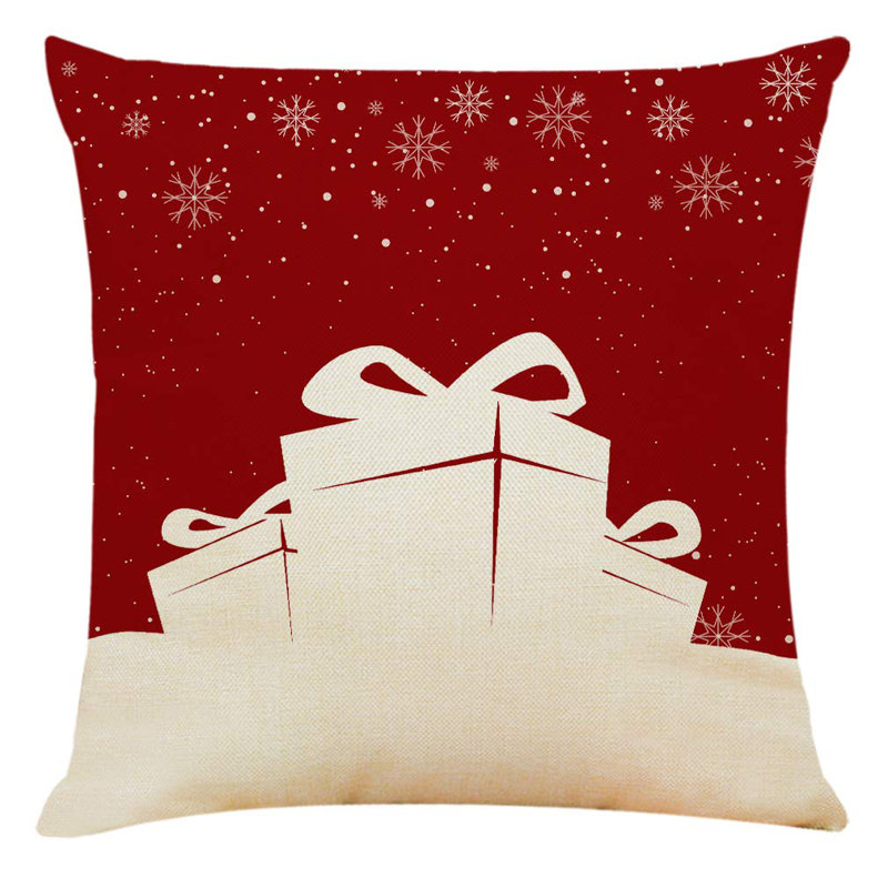 4pcs 18"x18" Christmas Throw Pillow Covers