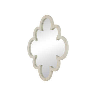Bone Framed Wall Mirror