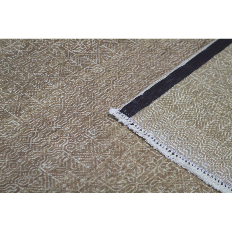 Hand-Knotted High-Quality Gold Area Rug