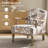 Amilio 27.75" W Farmhouse Floral Armchair-345598918