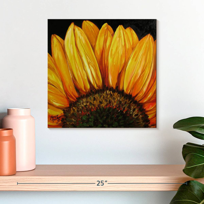 Tournesol, H 16 po x l 16 po