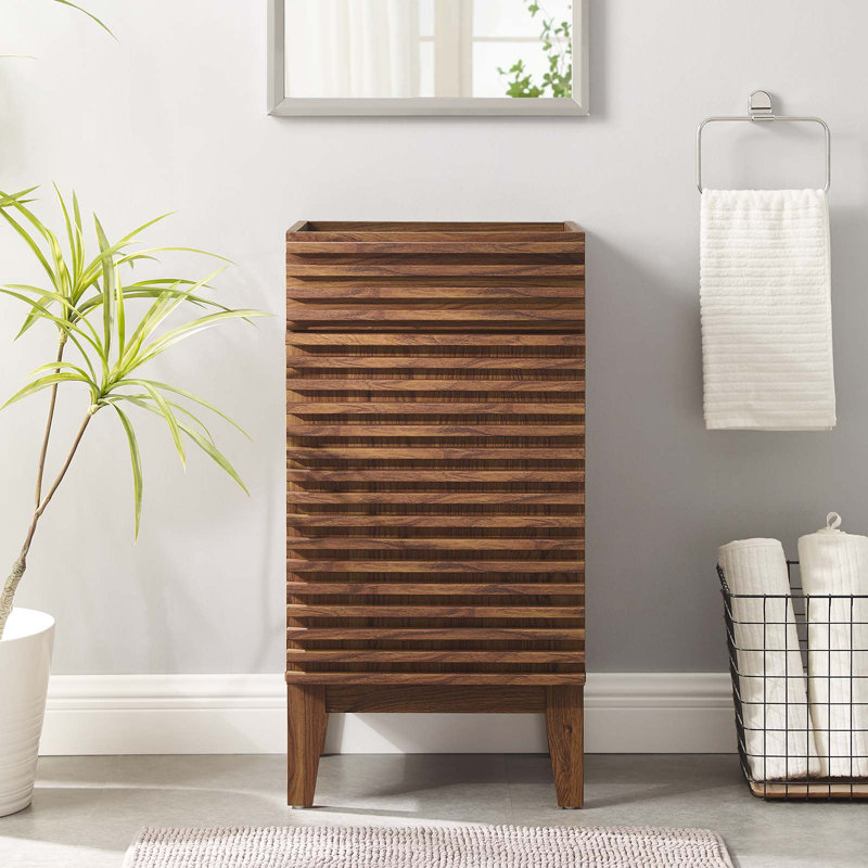 Meuble-lavabo 18 po Modway Render, Noyer