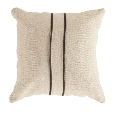 Coussin décoratif en viscose/coton