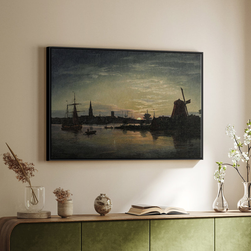 «Vintage Nautical Print-CC III» sur, Noir, H 25 po x l 37 po