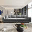 Canapé modulaire surdimensionné en velours côtelé 7 places-1961665354