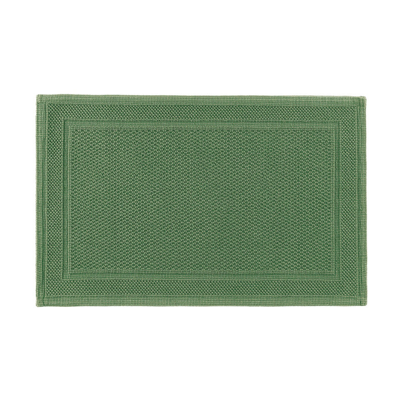 Bee Waffle Bath Rug, 20" W x 31" L, Jade