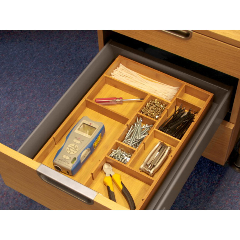 Bamboo Flatware Caddy