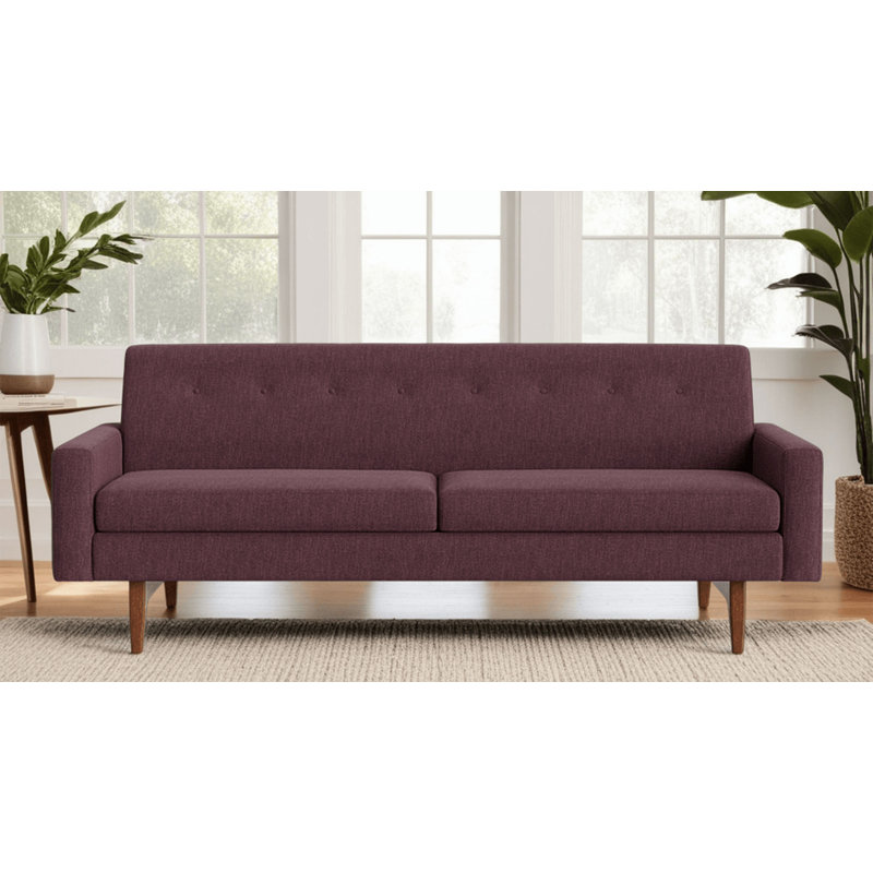 Tyler Sofa (95"), Performance Weave - Carrot