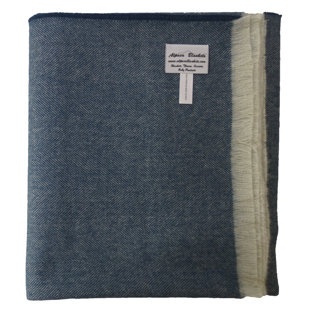 Paris Herringbone Premium 100% Baby Alpaca Throw