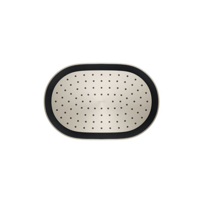 Statement™ 1.75 GPM Oblong 12 in. Rainhead with Katalyst Air-Induction Technology