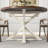 47" Round Dining Table For 4 - Farmhouse Wooden Kitchen & Dining Room Table, For Living Room, Kitchen, And Dining Areas-720560933-713858494
