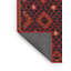 Tapis de zone rouge/noir contemporaine Strängnäs-1500410640