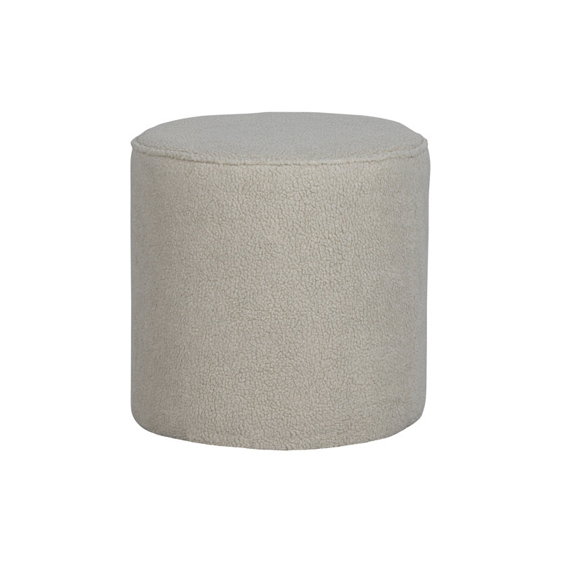 Sara 46 cm W Round Pouffe